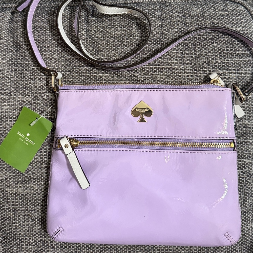 Kade Spade brand NEW Lavender Crossbody